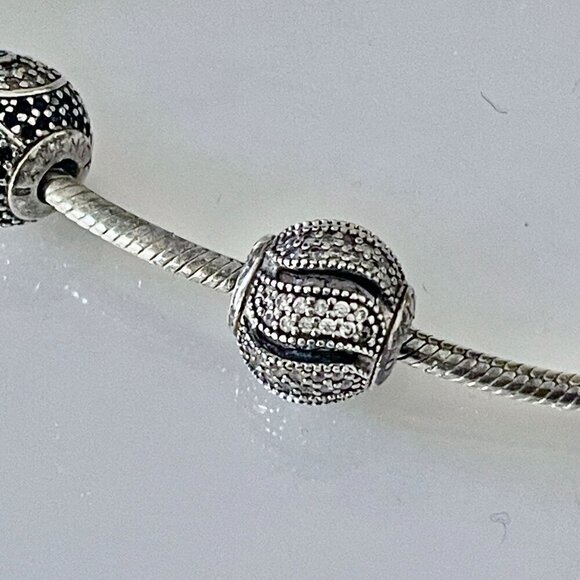 Pandora Essence Loyalty Appreciation Balance Sensitivity Sterling Charm Bracelet - Picture 5 of 8